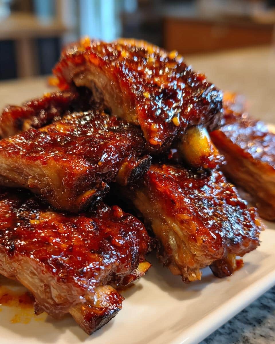 Spicy BBQ Ribs That Will Make You Lick Your Fingers - Maria Recipes
